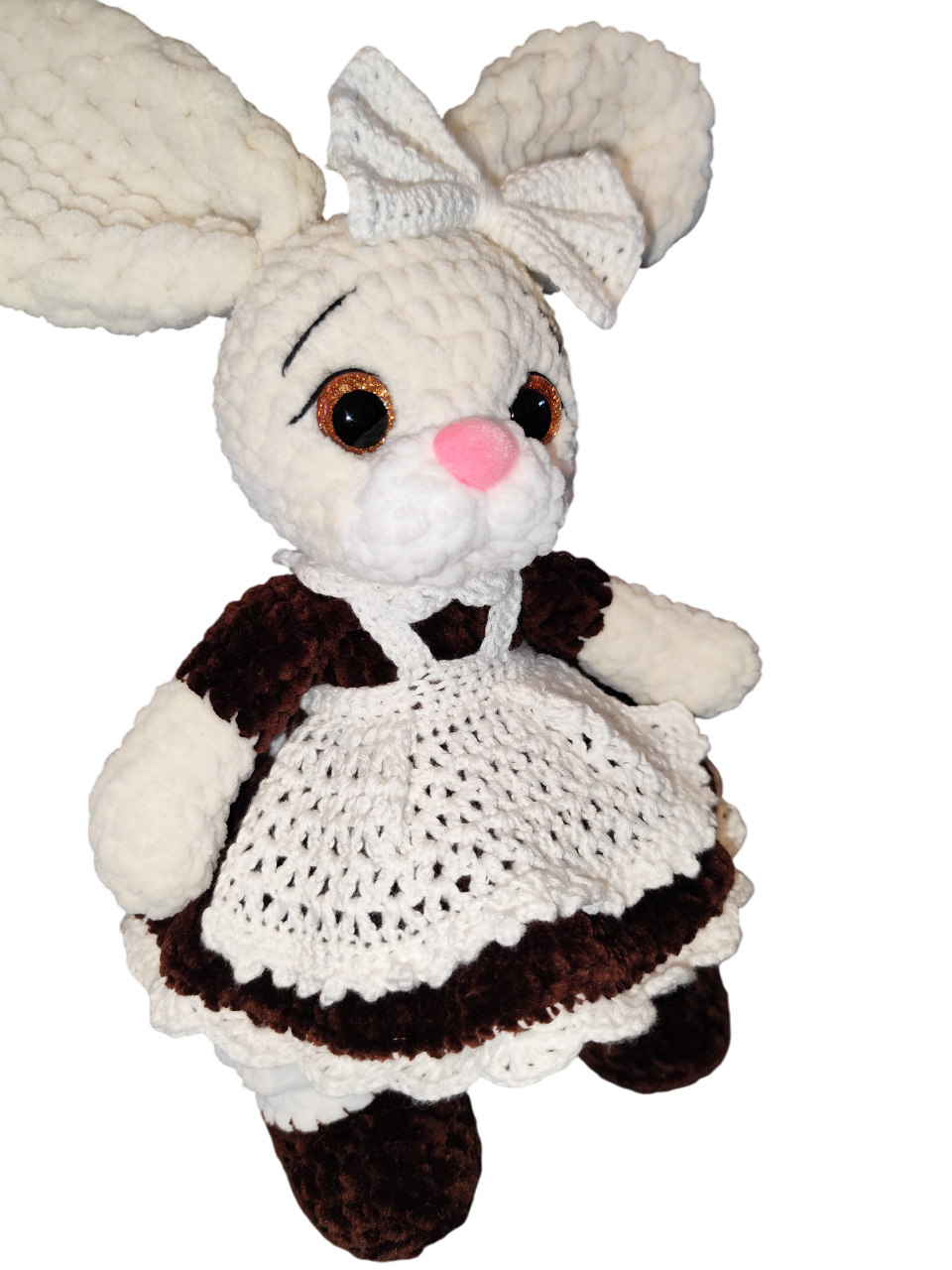 Asja, das Schulhäschen – clever, süß und selbstgehäkelt