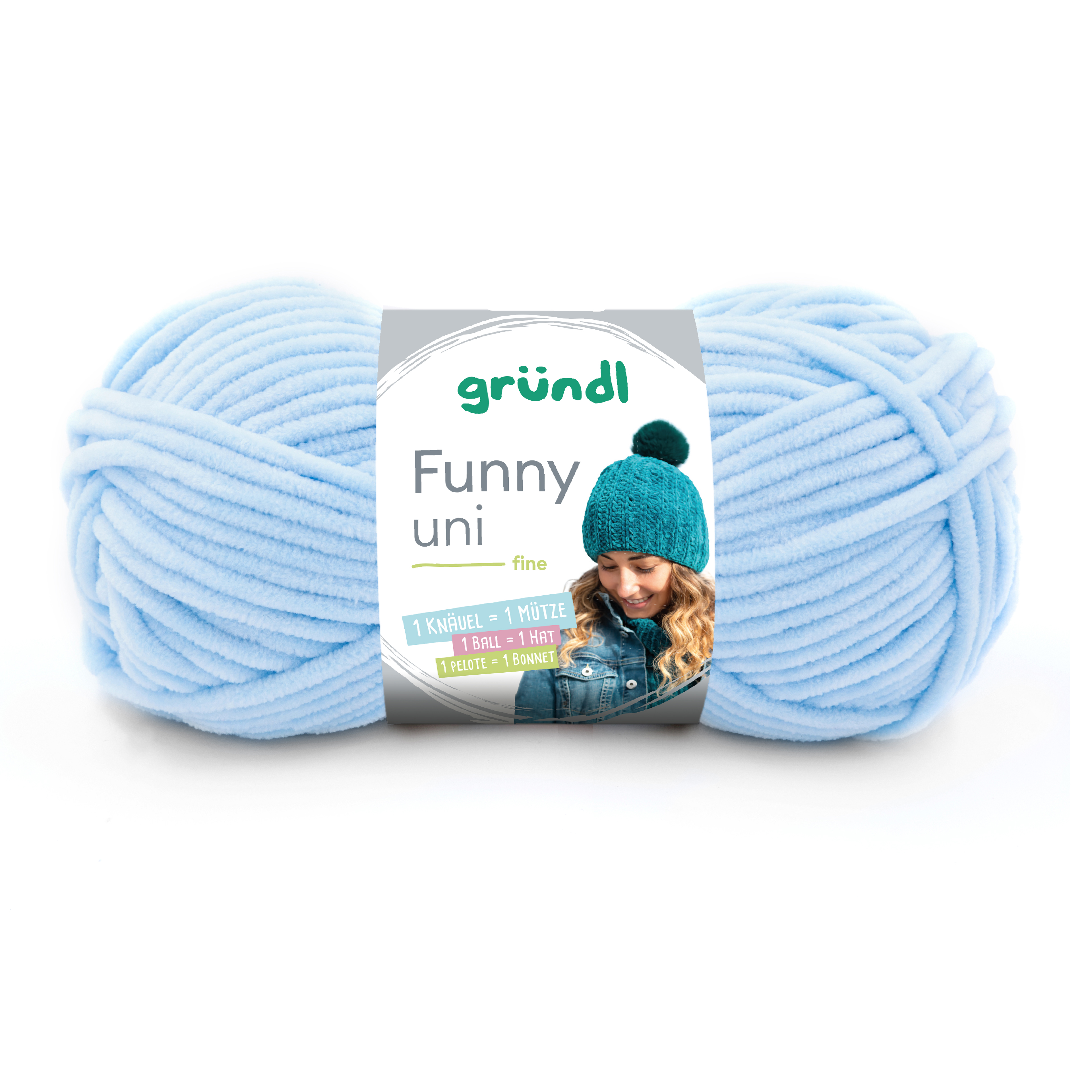 Funny Uni, 03, pastellblau